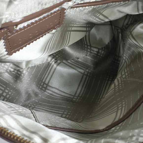 NWT London Fog Lark Dome Taupe Satchel - Picture 8 of 9
